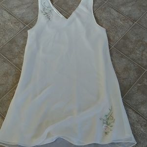 Beautiful embroidered slip dress